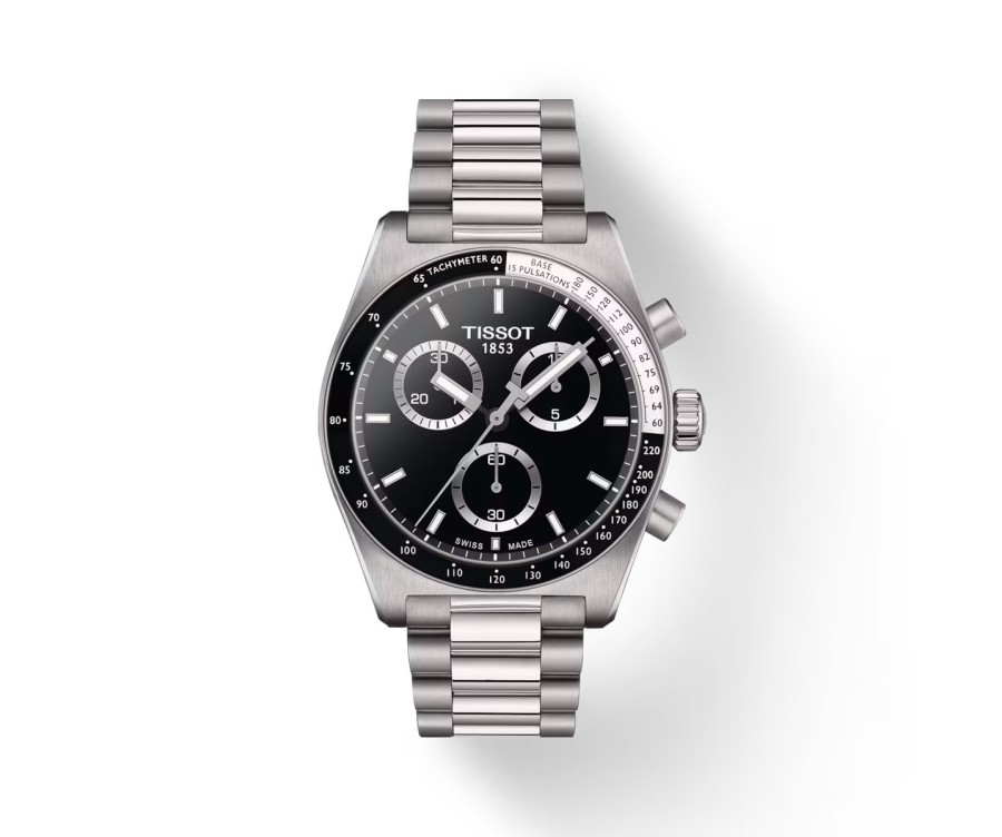 🏎️ Tissot PR516 – Puissance et Élégance en Noir Intense