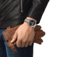 🏎️ Tissot PR516 – Puissance et Élégance en Noir Intense