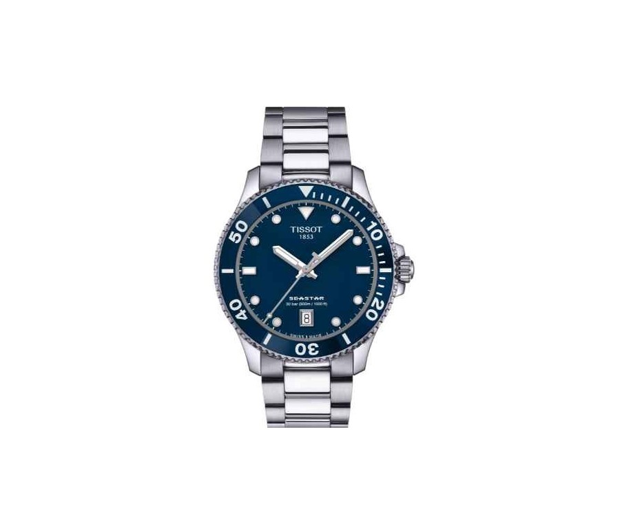 🌊 Tissot Seastar 1000 – L’Excellence Aquatique en Bleu 🌊 Tissot Seastar 1000 – L’Excellence Aquatique en Bleu