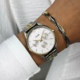 Cluse Minuit Multifunction – Bicolore Or & Argent, Bracelet Acier Cluse Minuit Multifunction – Bicolore Or & Argent, Bracelet Acier