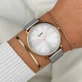Cluse Boho Chic – Bicolore Or Rose & Argent, Bracelet Milanais Cluse Boho Chic – Bicolore Or Rose & Argent, Bracelet Milanais