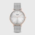 Cluse Boho Chic – Bicolore Or Rose & Argent, Bracelet Milanais Cluse Boho Chic – Bicolore Or Rose & Argent, Bracelet Milanais