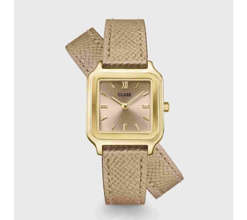 Cluse Gracieuse Petite â ĂlĂ©gance Double Bracelet en Cuir