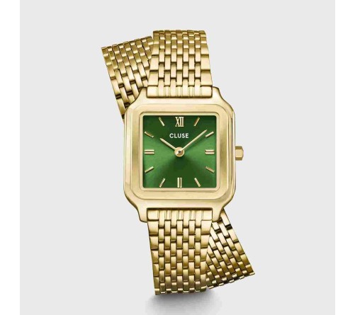 Cluse Gracieuse petite â Double Acier, Vert ForĂȘt, DorĂ©e