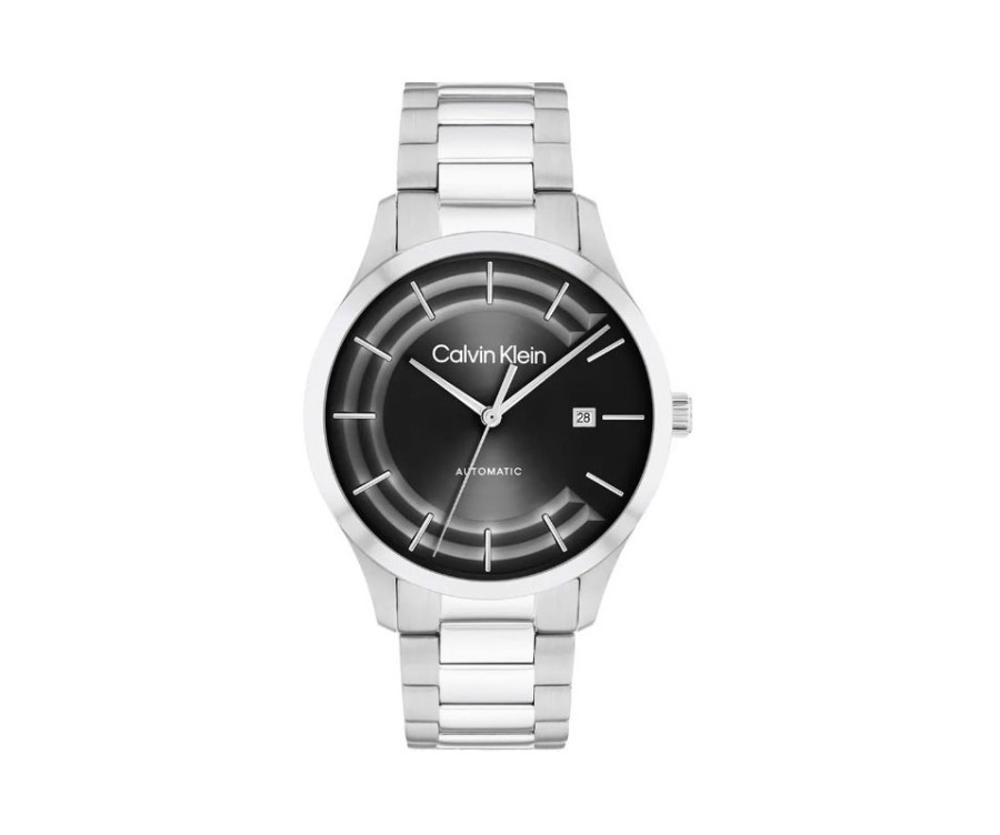 Calvin Klein ICONIC automatique Homme – Élégance et Précision au Quotidien