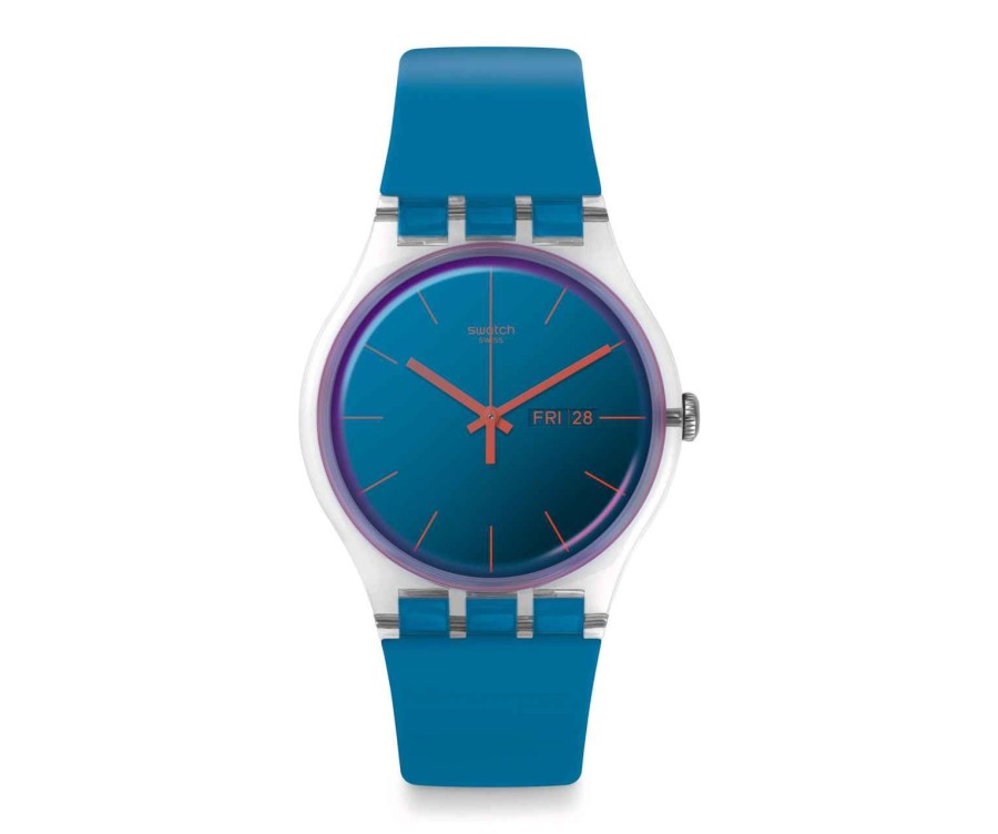 ✨ Swatch POLABLUE – L’Éclat Polaire Minimaliste ✨ Swatch POLABLUE – L’Éclat Polaire Minimaliste