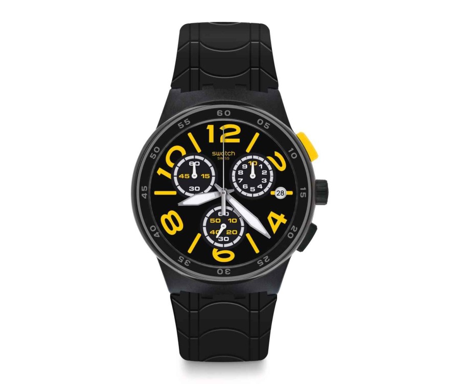 ⛓️ Swatch PNEUMATIC – Le Style Industriel Réinventé