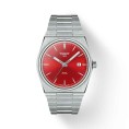 🔥 Tissot PRX 40 mm – Rouge Sunburst et Style Rétro Moderne 🔥 Tissot PRX 40 mm – Rouge Sunburst et Style Rétro Moderne