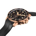 🌟 Tissot Seastar – Chronographe Prestige Noir et Or 🌟 Tissot Seastar – Chronographe Prestige Noir et Or