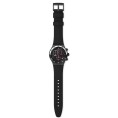 ⚡ Swatch Magenta At Night – Style Nocturne & Chronographe Précis