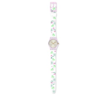 🌸 Swatch Enchanted Pond – Magie Pastel & Paillettes Dorées