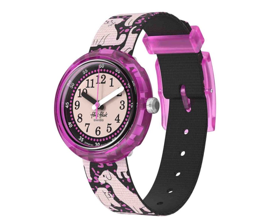 WOOF WOOF TIME 🐶 Montre enfant motif chien WOOF WOOF TIME 🐶 Montre enfant motif chien