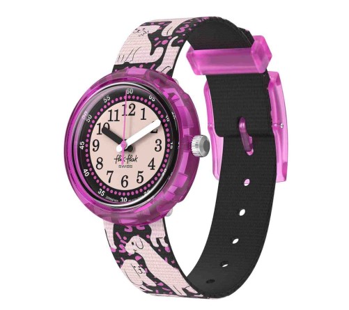 WOOF WOOF TIME 🐶 Montre enfant motif chien