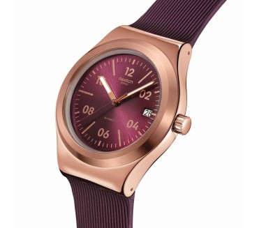 Swatch Burgundy Story 🎯 Style Unisexe & Raffiné