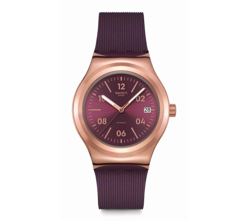 Swatch Burgundy Story 🎯 Style Unisexe & Raffiné