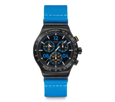 MOMENTS IN BLUE  🌊 Chrono sportif 43 mm