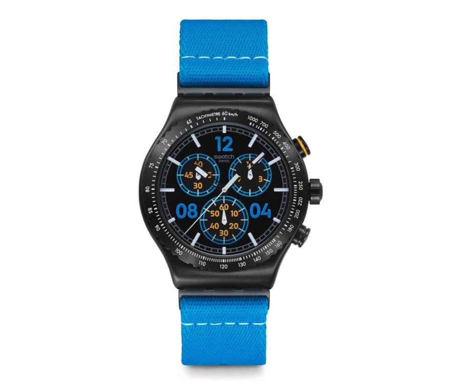 MOMENTS IN BLUE 🌊 Chrono sportif 43 mm MOMENTS IN BLUE 🌊 Chrono sportif 43 mm