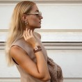 ☀️ Cluse Gracieuse Petite – Glamour Brun & Or