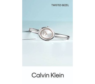 CALVIN KLEIN TWISTED BEZEL