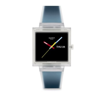 SWATCH  WHAT IF...SEE THRU BLACK?
