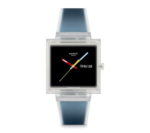 SWATCH  WHAT IF...SEE THRU BLACK?