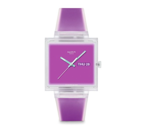 SWATCH WHAT IF...SEE THRU MAGENTA?