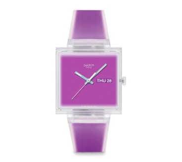 SWATCH WHAT IF...SEE THRU MAGENTA?