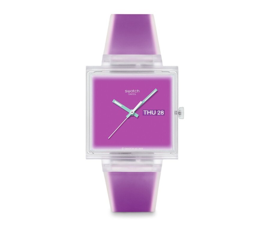 SWATCH WHAT IF...SEE THRU MAGENTA? SWATCH WHAT IF...SEE THRU MAGENTA?